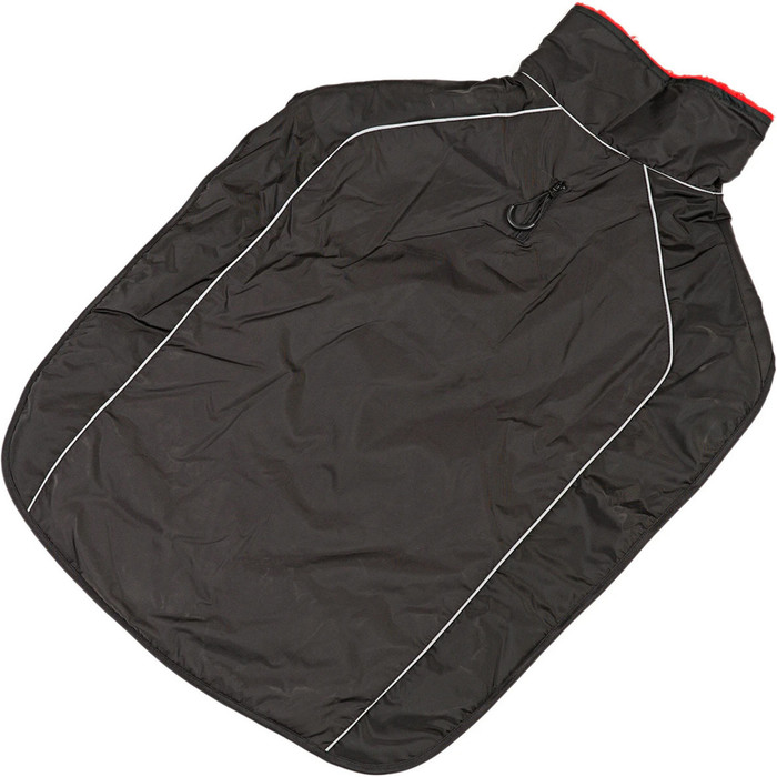 2023 Dryrobe Dog Coat DRDR1 - Black / Red